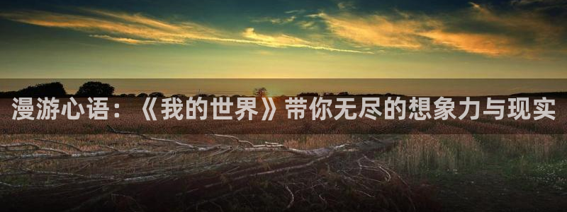 樱花动漫天堂：漫游心语：《我的世界》带你无尽的想象力与现实
