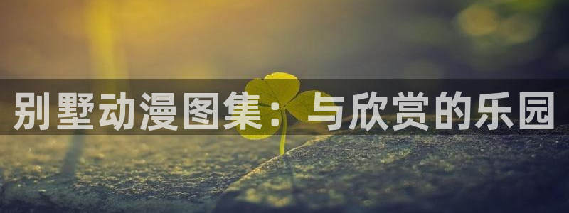 动漫天堂免费在线观看：别墅动漫图集：与欣赏的乐园